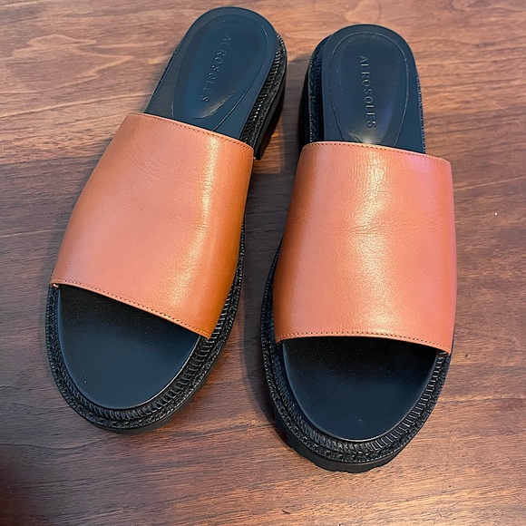 Aerosoles | Lucas Lug Platform Slide Sandals - Picture 2 of 7